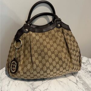 Vintage Gucci Sukey Monogram Hobo Tote bag